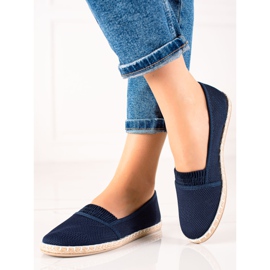 TRENDI Espadrillas casual blu navy 1