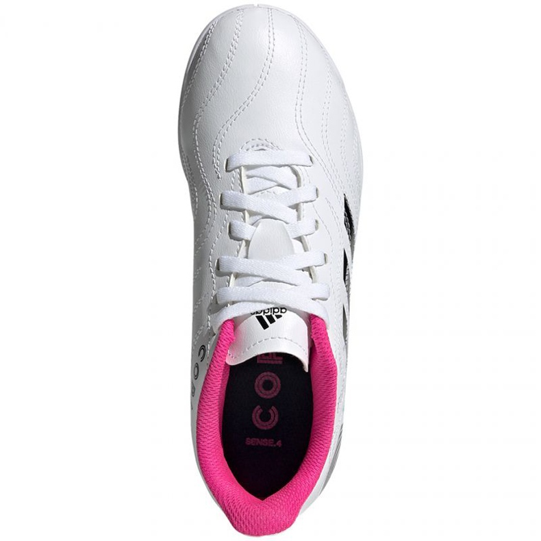 Scarpe da calcio Adidas Copa Sense.4 In Jr FX1974 multicolore bianca 1