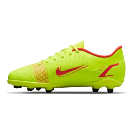 Nike Mercurial Vapor 14 Club FG / MG Jr CV0823-760 scarpe da calcio giallo gialli 1