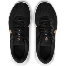 Scarpa da corsa Nike Revolution 6 Next Nature W DC3729 005 nero d'oro 1
