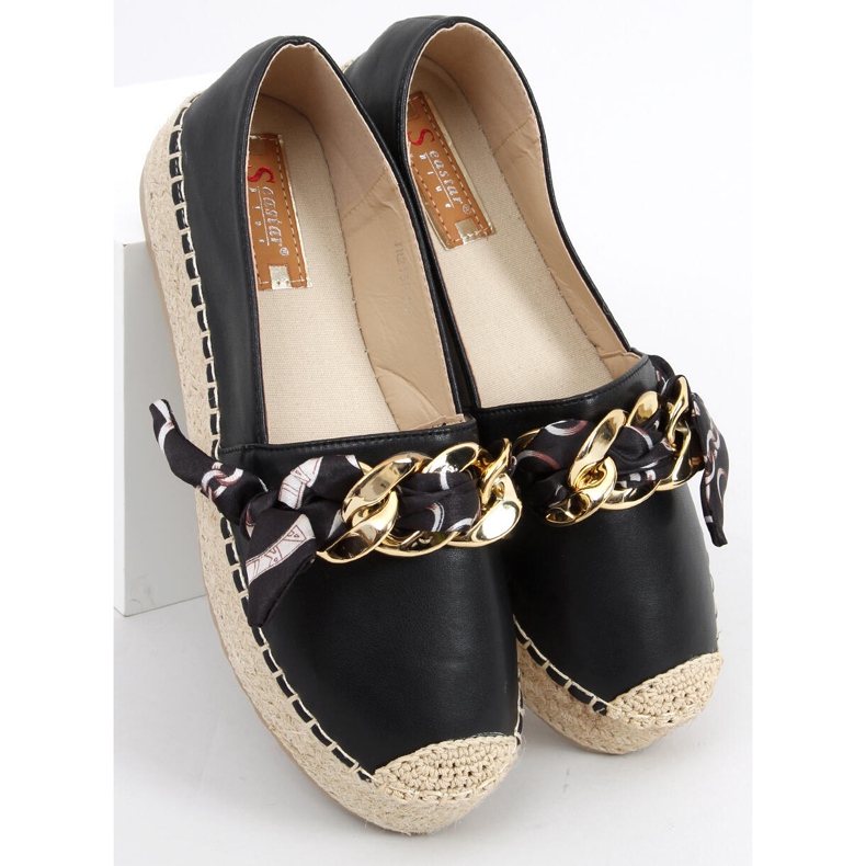 Espadrillas da donna Avril Black nero 2