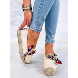 Espadrillas da donna Avril Beige 2