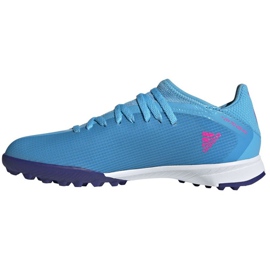 Scarpe Adidas X Speedflow.3 Tf J Jr GW7513 blu blu 1