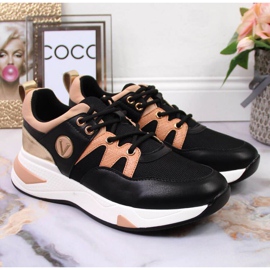 Sneakers sulla piattaforma Vinceza W JAN79A nere nero 2