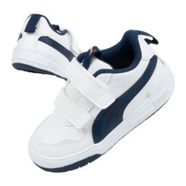 Puma Multiflex Jr 380741 07 bianca blu navy 1