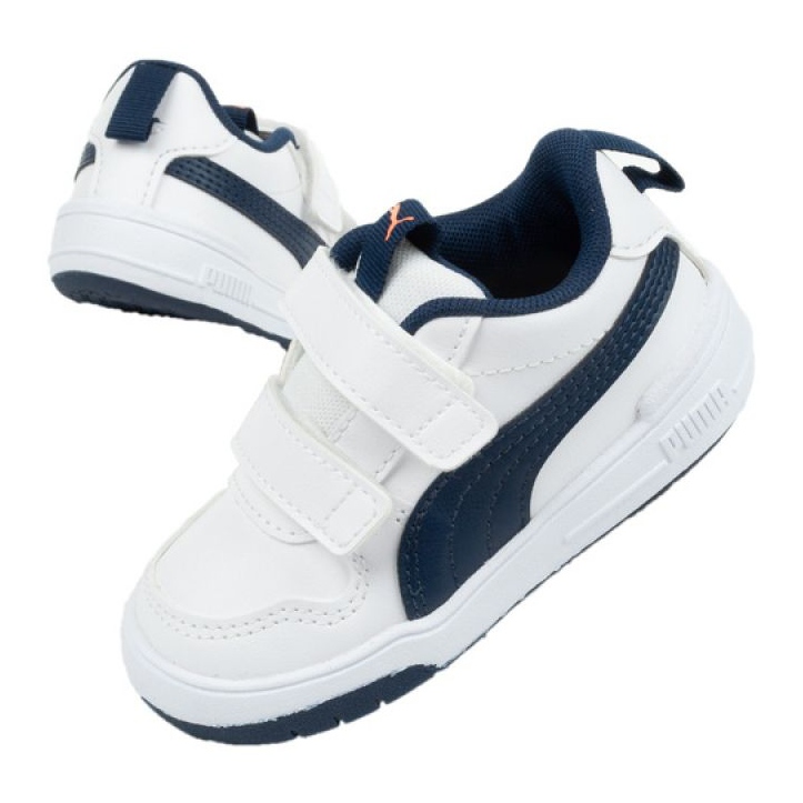 Puma Multiflex Jr 380741 07 bianca blu navy 1