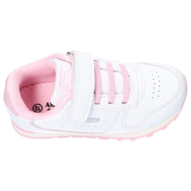 Scarpe sportive da bambino American Club ES68/22, bianche bianca 1