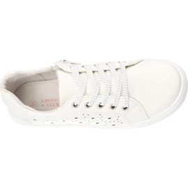 American Club Scarpe sportive da club americano con un cursore xd03/21 bianco 3