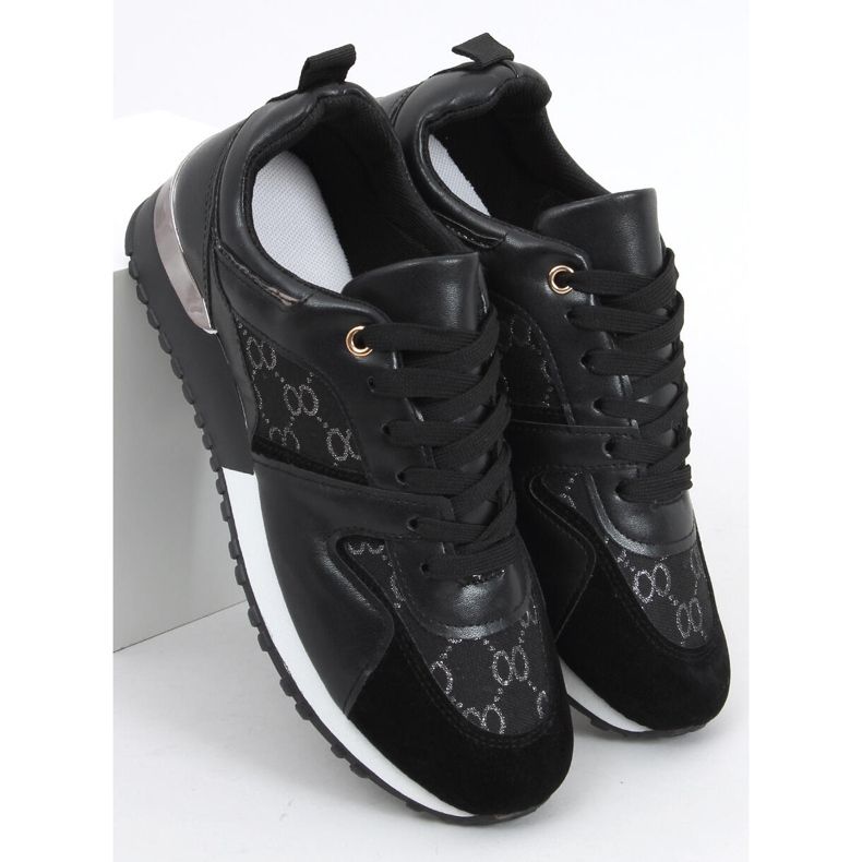 Scarpe sportive da donna Kaffe Black nero 1