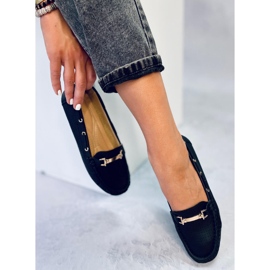 Mocassini da donna Wong Black nero 2