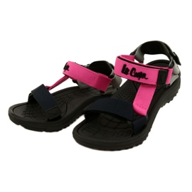 Sandali da bambina con inserto in schiuma Lee Cooper LCW-22-34-0951K rosa 3