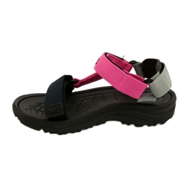 Sandali da bambina con inserto in schiuma Lee Cooper LCW-22-34-0951K rosa 2