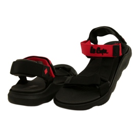 Lee Cooper LCW-22-34-0954L Comodi sandali sportivi neri nero 5