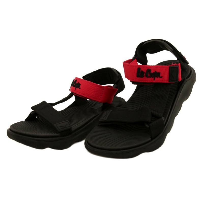 Lee Cooper LCW-22-34-0954L Comodi sandali sportivi neri nero 4