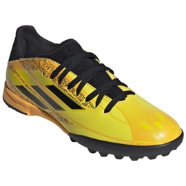 Scarpe da calcio Adidas X Speedflow Messi.3 Tf Jr GW7424 giallo 1