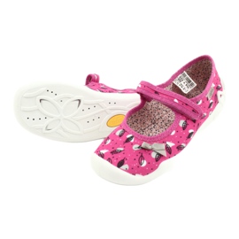Scarpe per bambini Befado 114Y428 rosa multicolore 4