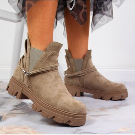 Stivali Jodhpur Filippo W PAW317 beige 2