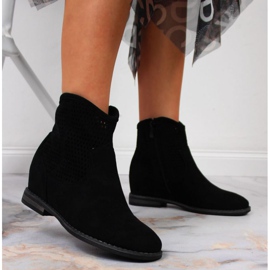 Stivali traforati S. Barski W OLI141A nero 2