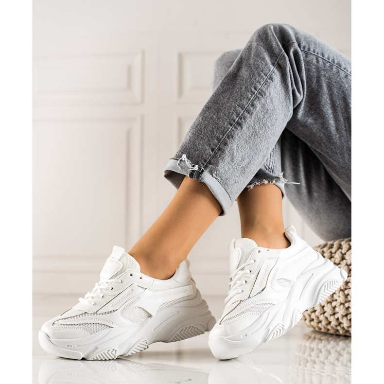Seastar Sneakers alla moda con rete bianca 1