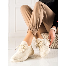 Bestelle Sneakers beige chiaro 2
