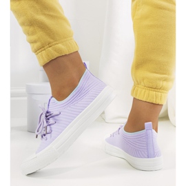 Sneakers da donna Medina viola 1
