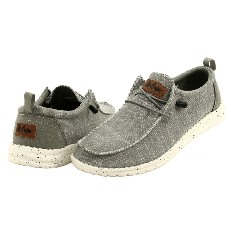 Mocassini leggeri Lee Cooper LCW-22-32-1209M grigio 4