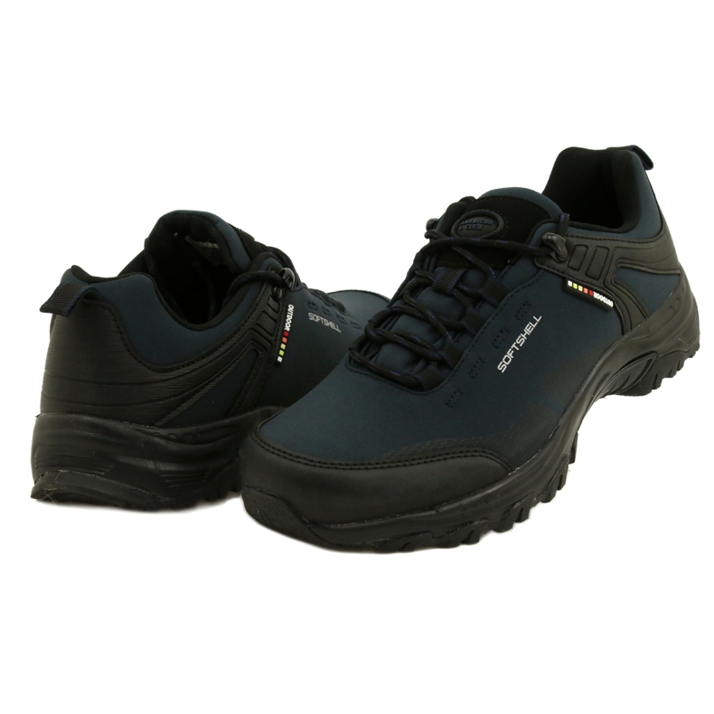 American Club Scarpe da trekking americane softshell impermeabili WT83/22 Blu navy 4