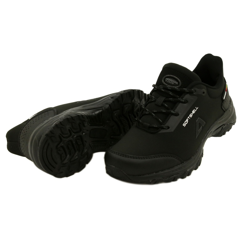 American Club Scarpe sportive americane Softshell impermeabili WT90/22 nero 4