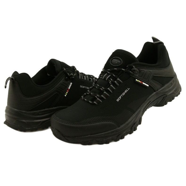 American Club Scarpe sportive americane ADI softshell impermeabili WT83/22 nero 4