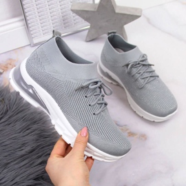 Potocki W WOL58A scarpe sportive grigie grigio 1
