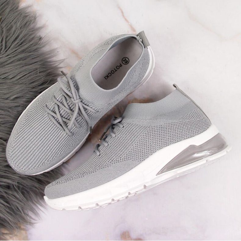 Potocki W WOL58A scarpe sportive grigie grigio 2