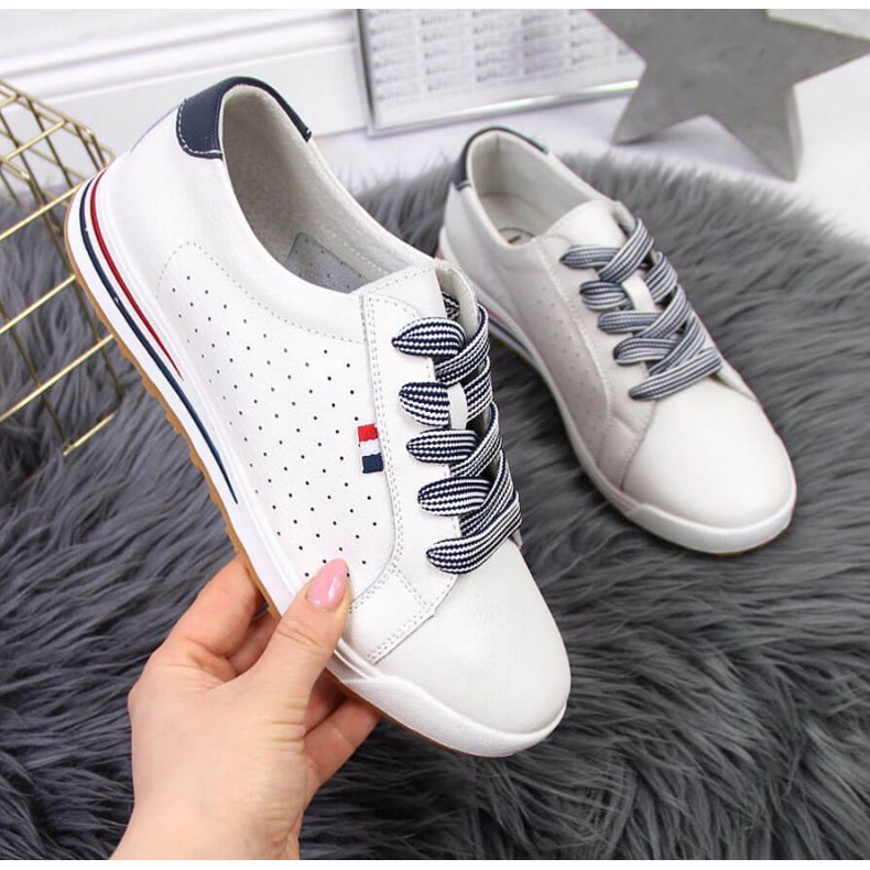 Sneakers in pelle Filippo W PAW312 bianche bianco 1