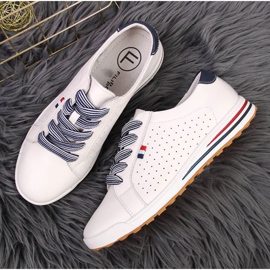 Sneakers in pelle Filippo W PAW312 bianche bianco 2