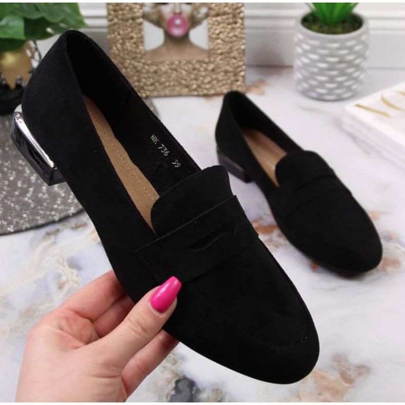 Scarpe mocassino Sergio Leone W SK359 nere nero 1