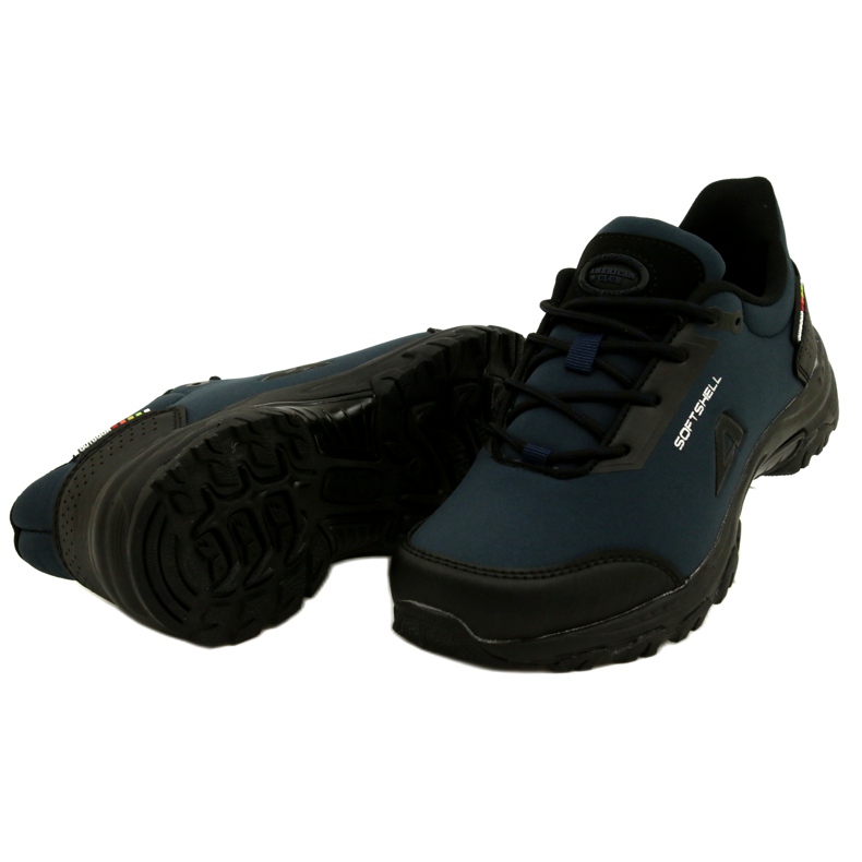 American Club Scarpe sportive americane Softshell impermeabili WT90/22 blu navy 4