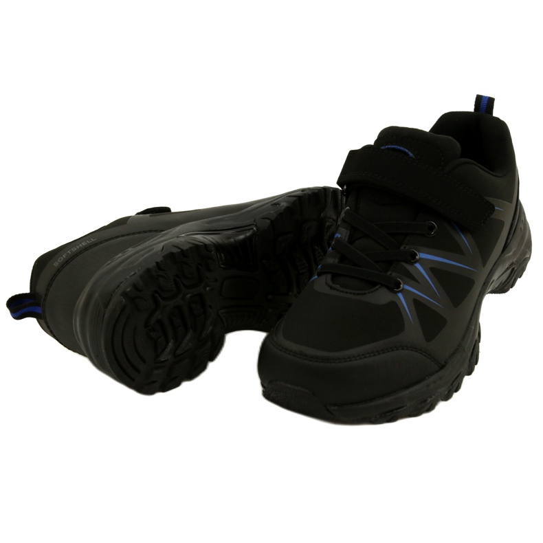 American Club Scarpe Sportive Americane Softshell Con Velcro WT95/22 nero 4