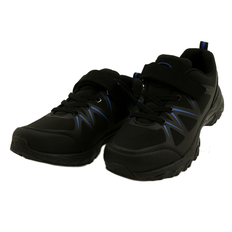American Club Scarpe Sportive Americane Softshell Con Velcro WT95/22 nero 3