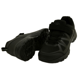 American Club Scarpe Sportive Americane Softshell Con Velcro WT95/22 Nere nero 4