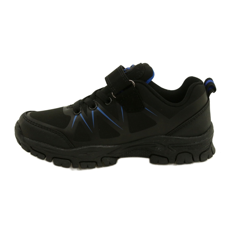 American Club American Softshell Sports Scarpe per velcro WT94/22 Black nero 2