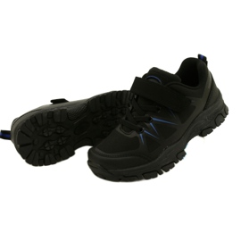 American Club American Softshell Sports Scarpe per velcro WT94/22 Black nero 5