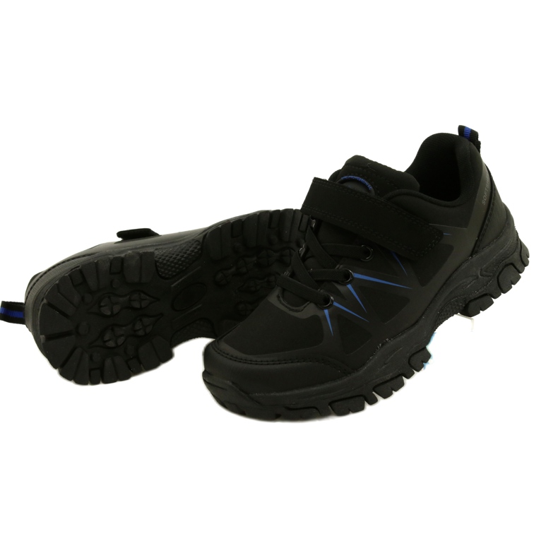American Club American Softshell Sports Scarpe per velcro WT94/22 Black nero 5