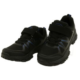 American Club American Softshell Sports Scarpe per velcro WT94/22 Black nero 3