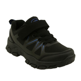 American Club American Softshell Sports Scarpe per velcro WT94/22 Black nero 1