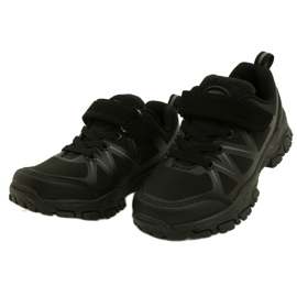 American Club American Softshell Sports Scarpe per velcro WT94/22 Black nero 3