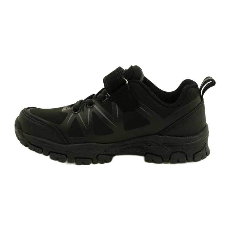 American Club American Softshell Sports Scarpe per velcro WT94/22 Black nero 2