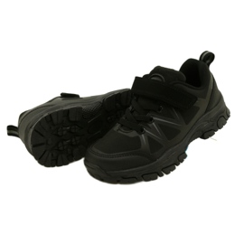 American Club American Softshell Sports Scarpe per velcro WT94/22 Black nero 5