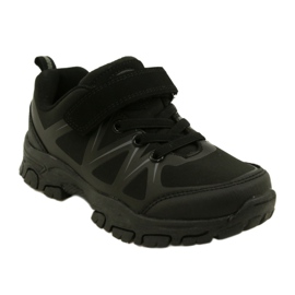 American Club American Softshell Sports Scarpe per velcro WT94/22 Black nero 1