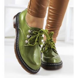 Scarpe laccate verdi di Kristina verde 1