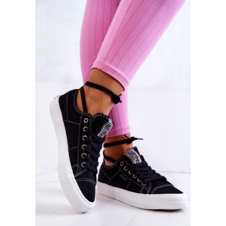 Sneakers da donna Big Star JJ274098 Sneakers nere nero 2