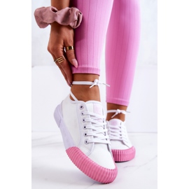 Materiale Sneakers Big Star JJ274111 Sneakers bianche bianco 1